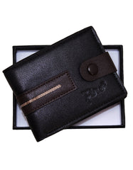 Fino SK-LS090 Stylish Faux Leather Textured Design Wallet