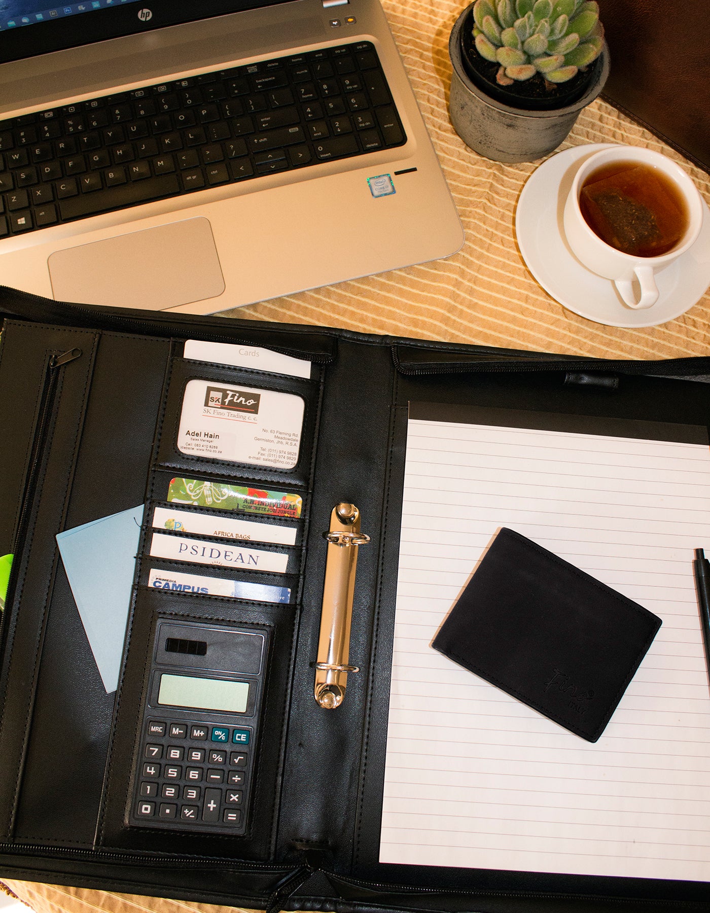 Fino SK-LS092 Soft Faux Leather Bi-Fold Wallet