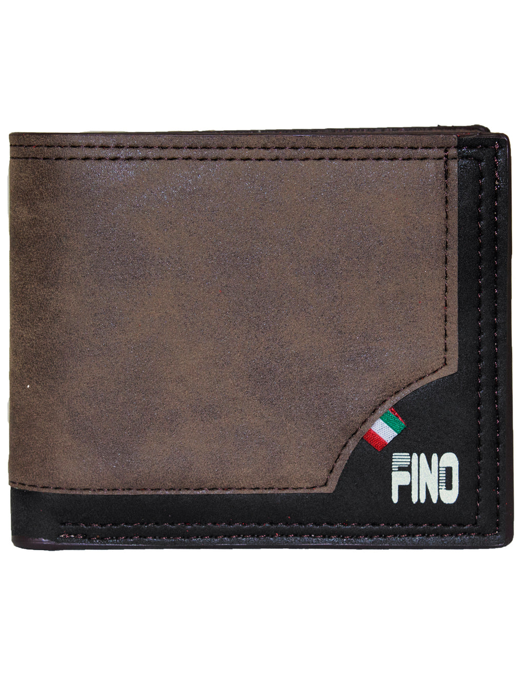 Fino SK-LS099 Faux Leather Italy Logo & Layer Design Wallet with Box