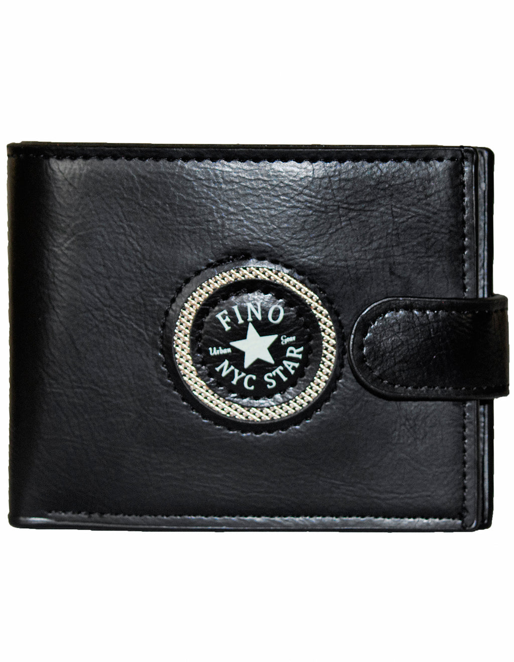 Fino SK-LS100 Faux Leather Circle Print Design Wallet with Box