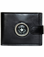 Fino SK-LS100 Faux Leather Circle Print Design Wallet with Box