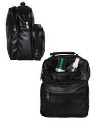 Fino SK-P404 Unisex Faux Buffalo Leather Sling/ Smart Tablet Bag