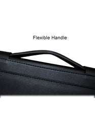 Fino SK-PF005 Faux Leather Business Folder/Organiser/Portfolio - Black