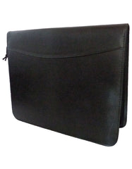 Fino SK-PF007 Faux Leather Business Folder/Organiser/Portfolio - Black