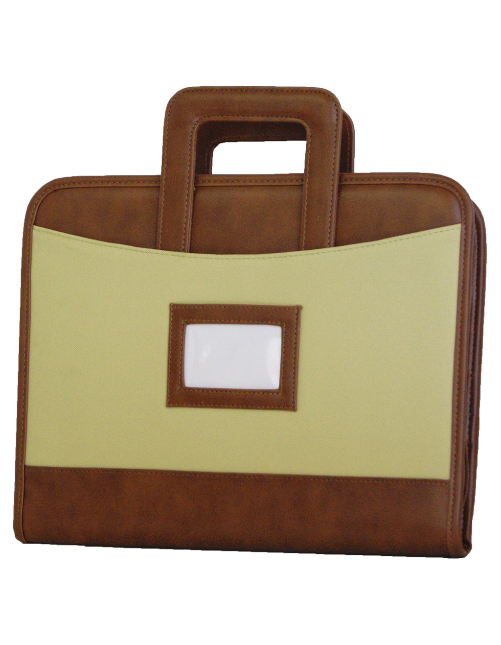Fino SK-PF011 Faux Leather Business Folder/Organiser/Portfolio - Brown