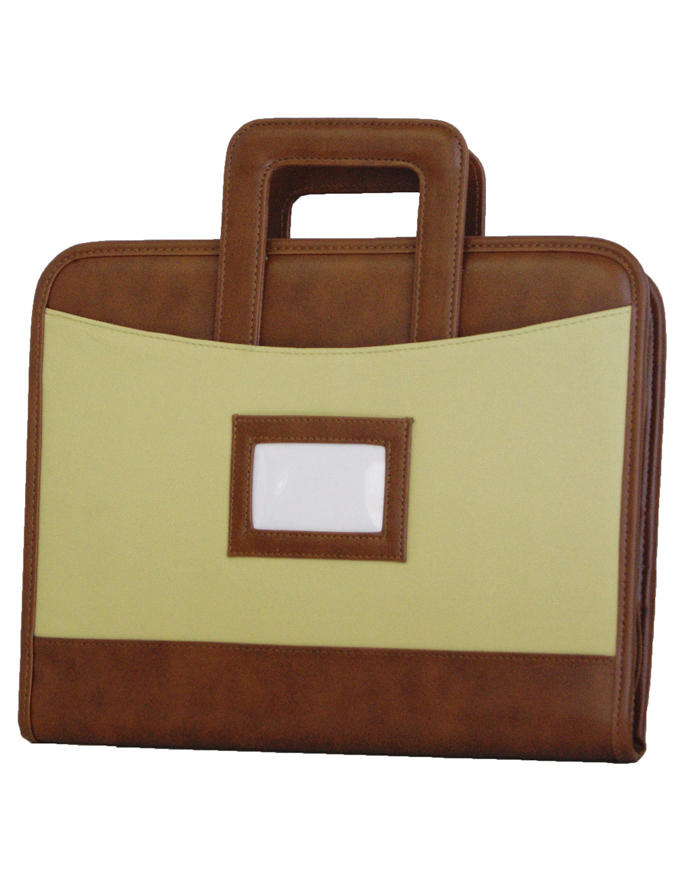 Fino SK-PF011 Faux Leather Business Folder/Organiser/Portfolio - Brown