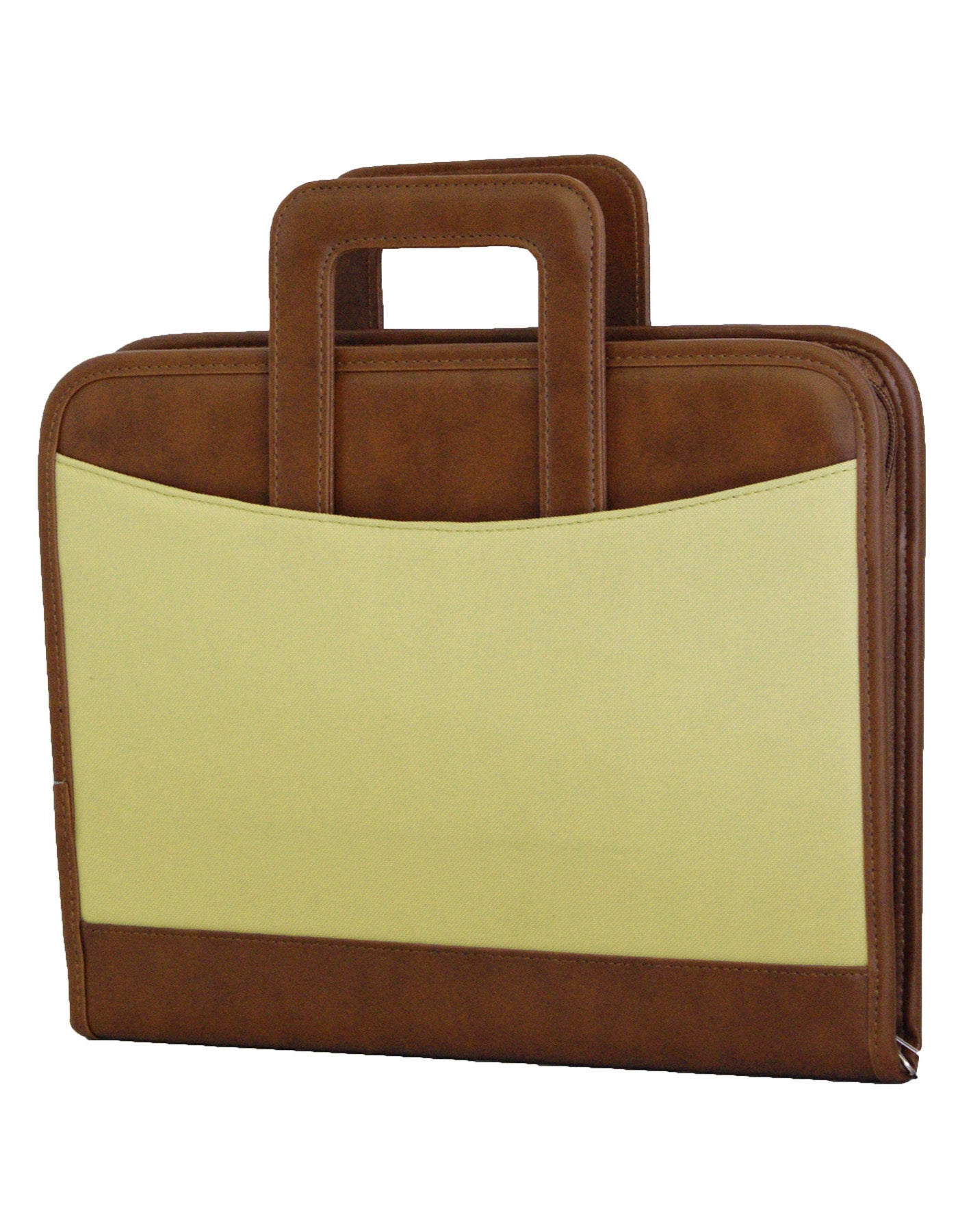 Fino SK-PF011 Faux Leather Business Folder/Organiser/Portfolio - Brown