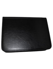 Mossilo SK-PF4610 Faux Leather Business Folder/Organiser/Portfolio - Black