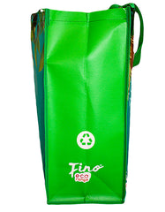 Fino SK-PP01 45L Glossy Eco-Friendly Set of 2 Reusable Shopping Bag - Sunflower & Orange Tree