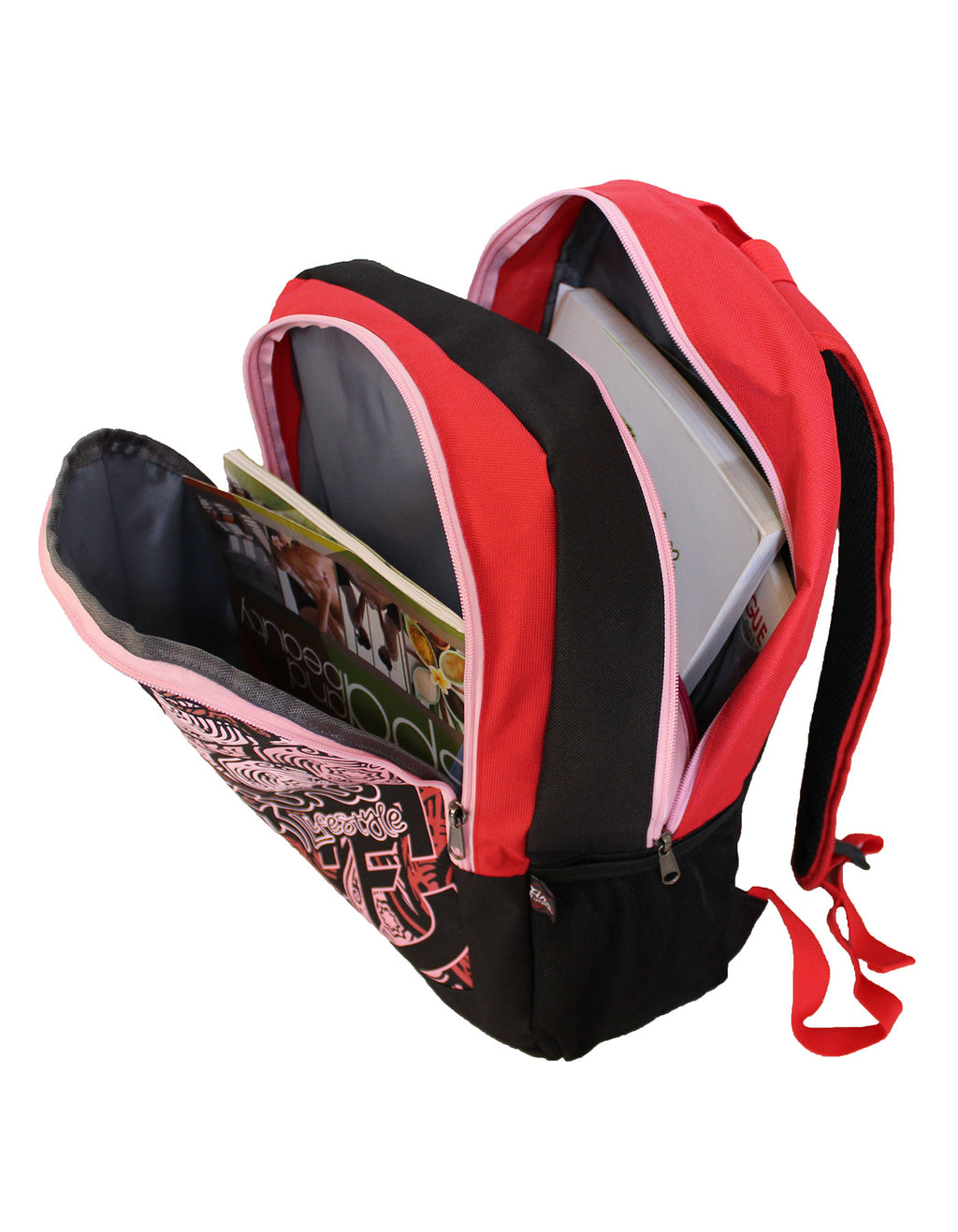 Fino SK-X6549 17'' Unisex Graffiti Backpack