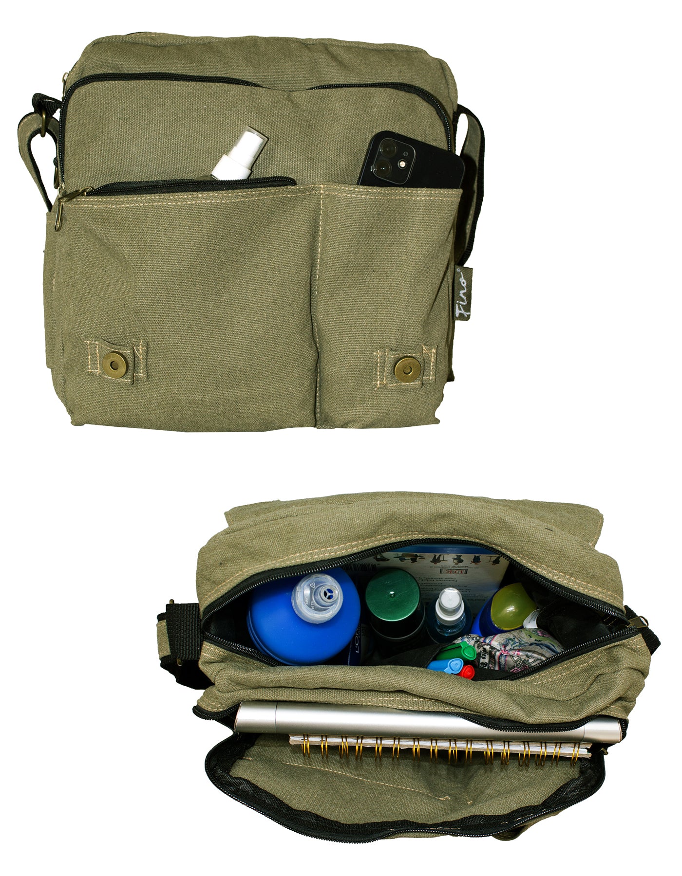 Fino SK-704 Vintage Canvas Shoulder Bag