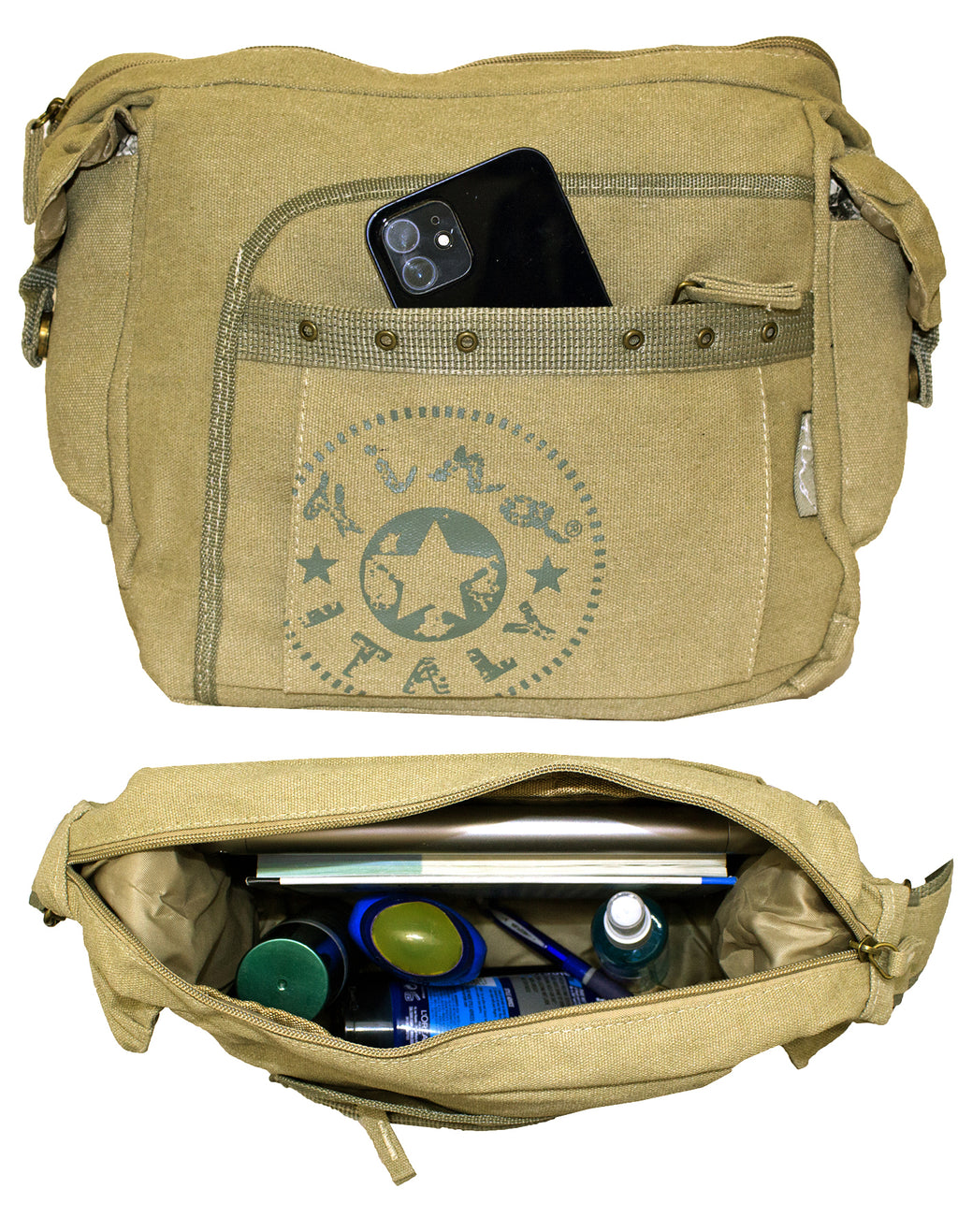 Fino SK-725 Canvas Unisex Daily Shoulder Bag