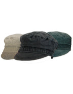 Fino SKC-136 Ladies 5PC Cotton Wash Army Peak Caps Christmas Deal Gift Set