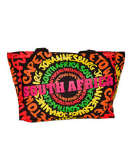 Fino SKH-137 South African Souvenir Tote with all SA Landmarks