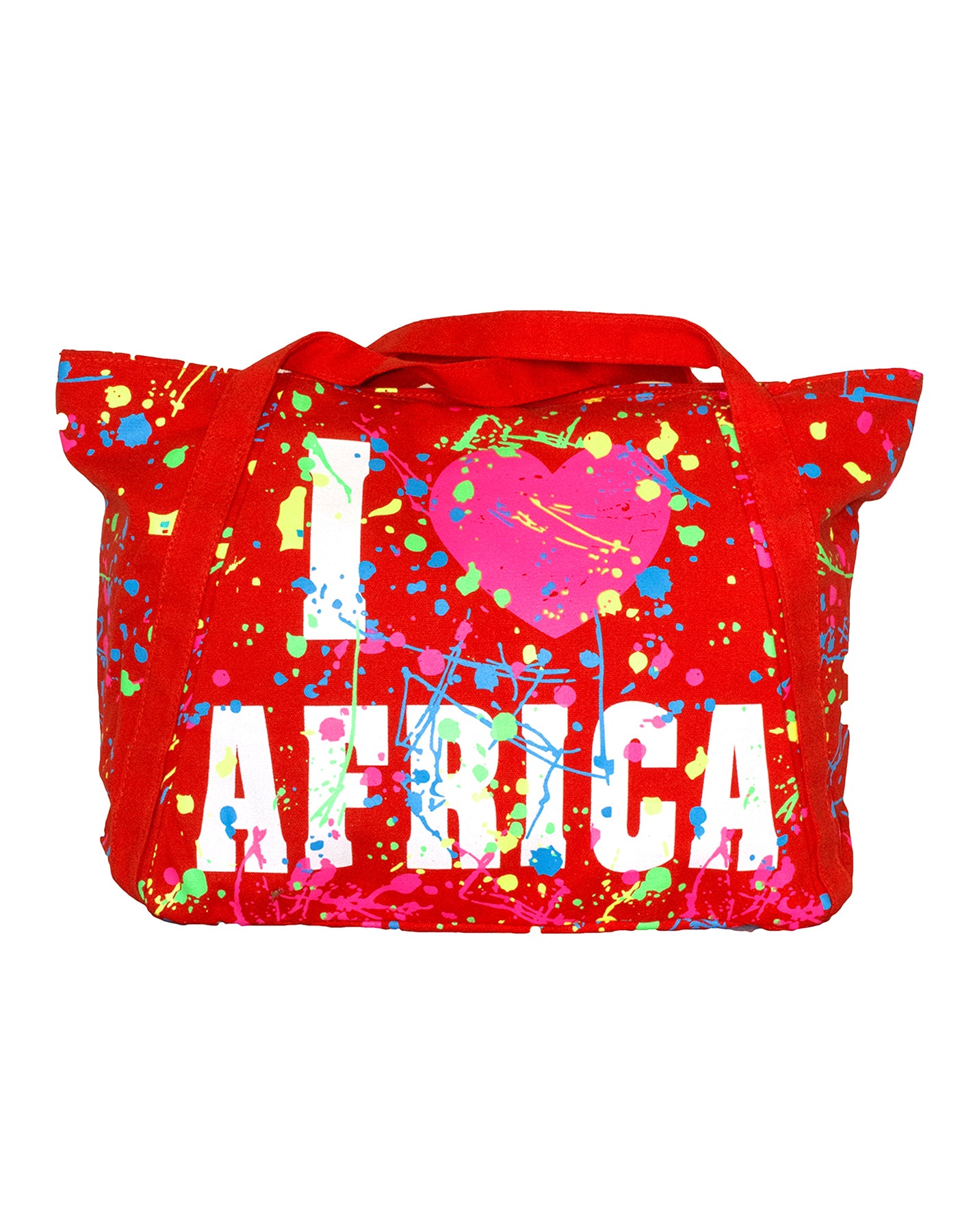 Fino SK-138 Canvas Paint Splash Souvenir Bag/Tote