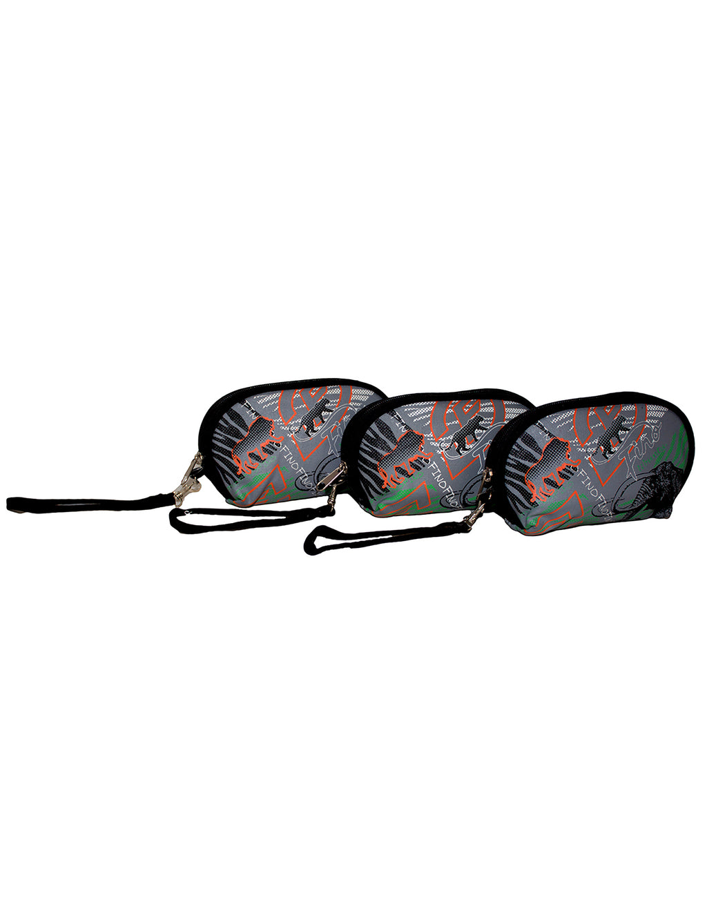 Fino SKH-212 South Africa Rhino Souvenir 3PC Pouch Bag Set