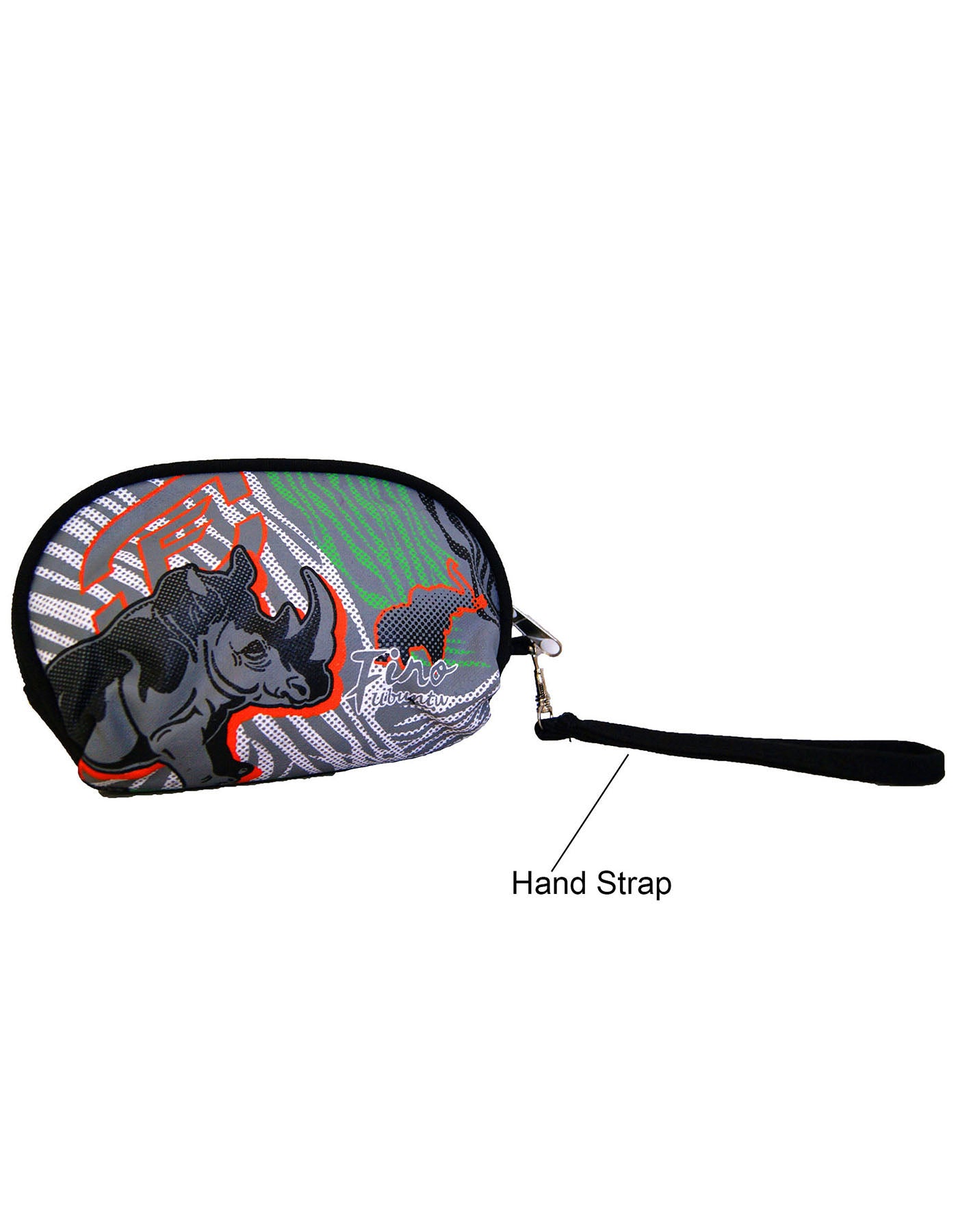 Fino SKH-212 South Africa Rhino Souvenir 3PC Pouch Bag Set