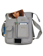 Fino SURF-7734+7735 Unisex Surf Polyester Messenger & Shoulder Bag Value Pack