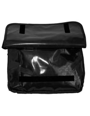 Fino SK-TPN-01 Funky Faux Leather Waterproof Messenger Bag - Black