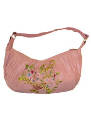 Fino TS-306 Suede Embroidered Fashion Bag