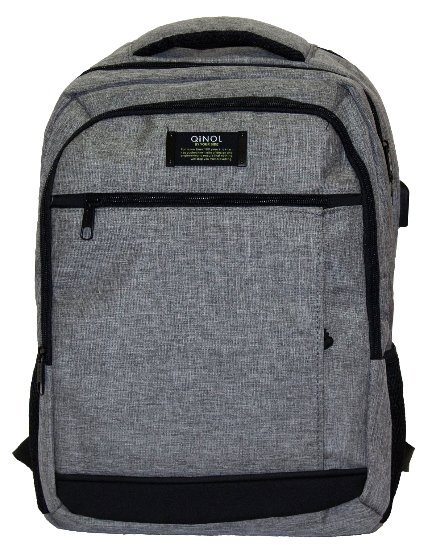 Qinol YCA-16 Unisex Travel 15” Laptop Backpack with USB Charging Port