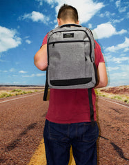 Qinol YCA-16 Unisex Travel 15” Laptop Backpack with USB Charging Port