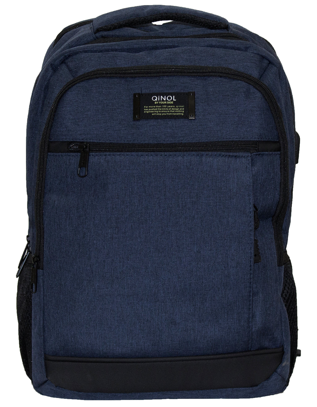 Qinol YCA-16 Unisex Travel 15” Laptop Backpack with USB Charging Port