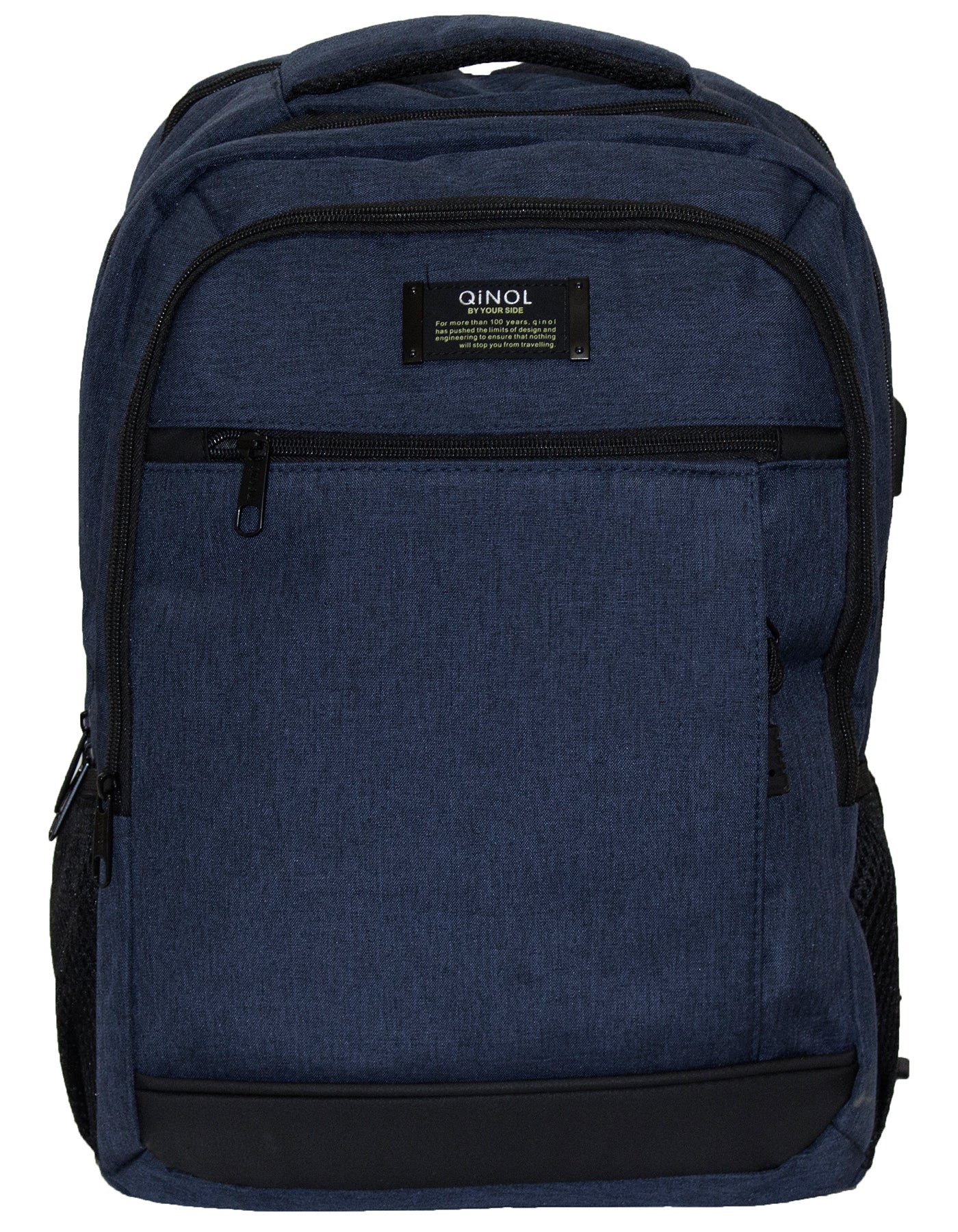Qinol YCA-16 Unisex Travel 15” Laptop Backpack with USB Charging Port